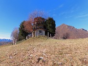 MONTE CASTELLO (croce 1425 – cima 1474 m) da Valpiana di Serina il 7 dicembre 2023 - FOTOGALLERY